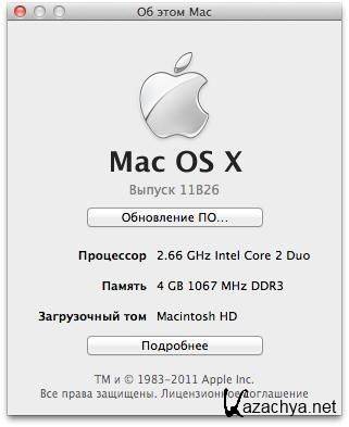 Mac OS X 10.7.1 Lion (2011/Rus/Eng)