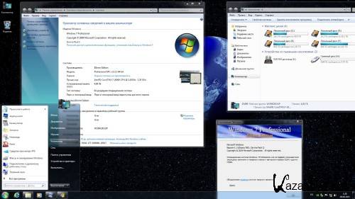 Windows 7 Professional SP1 IDimm Edition v.11.11 x86/x64 (10.2011)