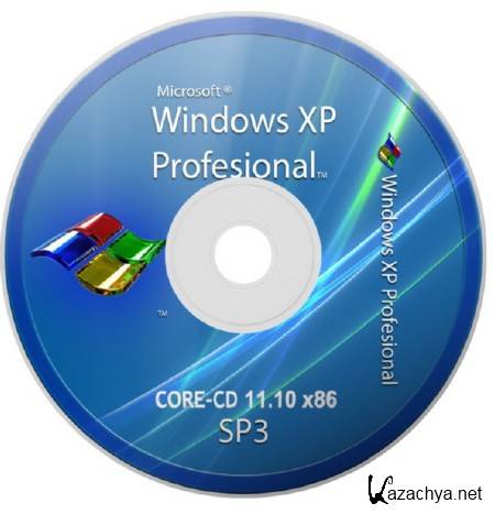 Windows XP SP3 Core-CD 11.10 x86 (2011/RUS)