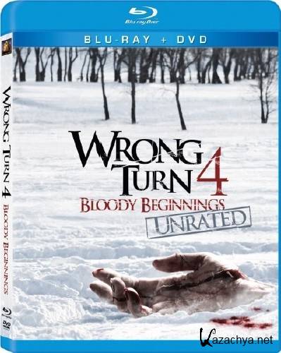    4 / Wrong Turn 4 (2011/HDRip/1400Mb/700Mb)