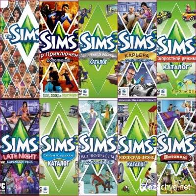 The Sims 3. Gold Edition (2009-2011/RUS/Repack)