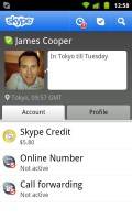 Skype /  v.2.5.0.108 (Android)