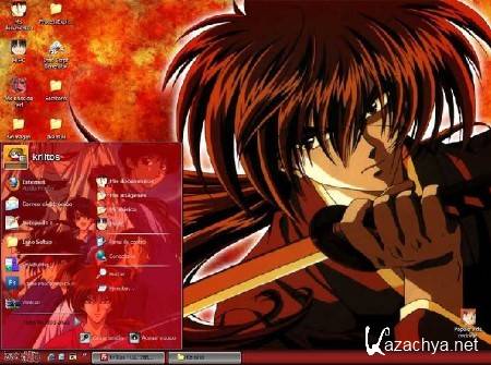 Набор аниме тем под Windows XP Набор аниме тем под Windows XP