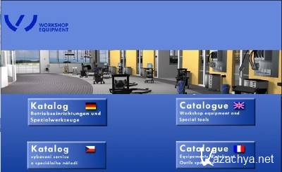 Volkswagen Workshop Equipment and Special Tools Catalog [09.2010, ENG, DEU, FRA, CZE]