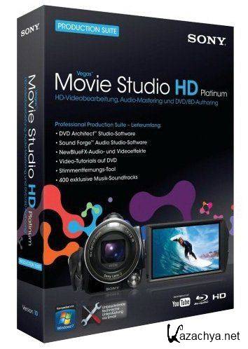 Sony Vegas Movie Studio HD Platinum 11 Production Suite  11.0.256