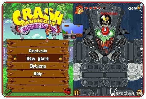 Crash Bandicoot: Mutant Island+Touch Screen/Stylus /  :   