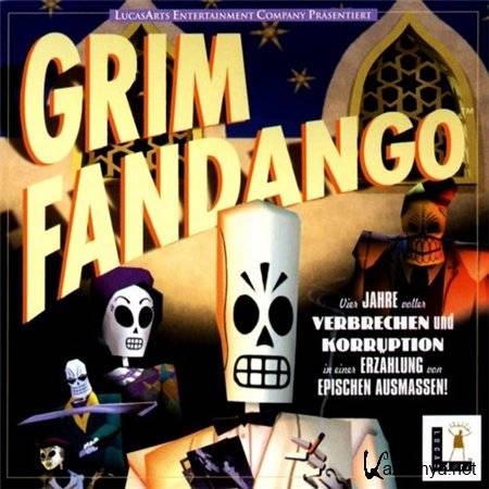 Grim Fandango (PC/1998/RUS/ENG/RePack by R.G.Catalyst)