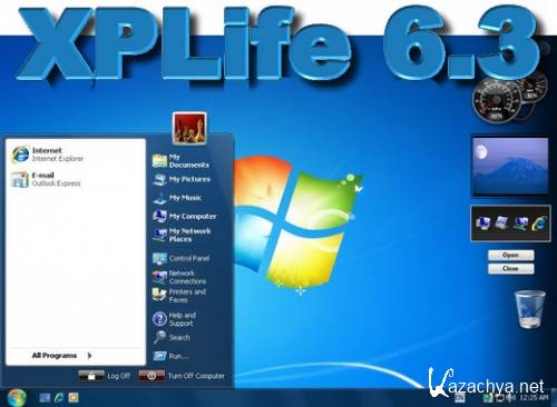  Windows XP  Windows 7. Maximum XPstyle 6.3