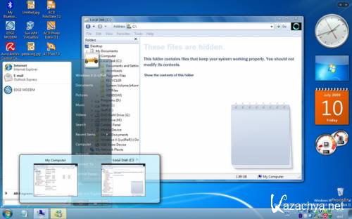  Windows XP  Windows 7. Maximum XPstyle 6.3