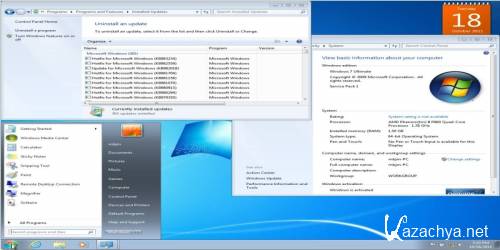 Windows 7 Ultimate SP1 2 in 1 (x86+x64/English/12.10.2011)