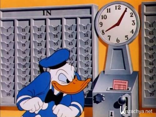 ��������� �� ���� / The Clock Watcher (1945 / DVDRip)