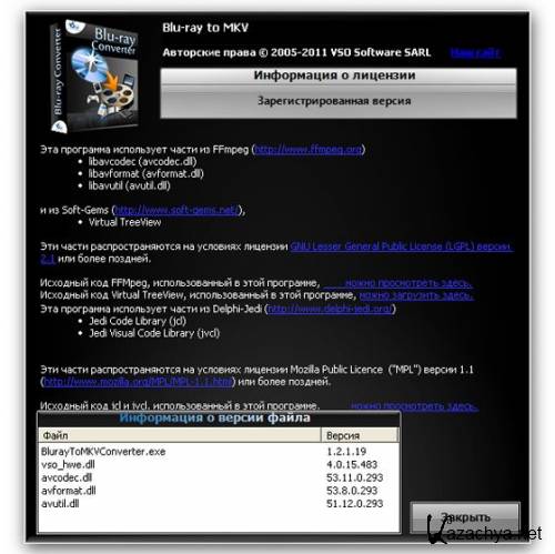 VSO Blu-ray to MKV 1.3.0.2