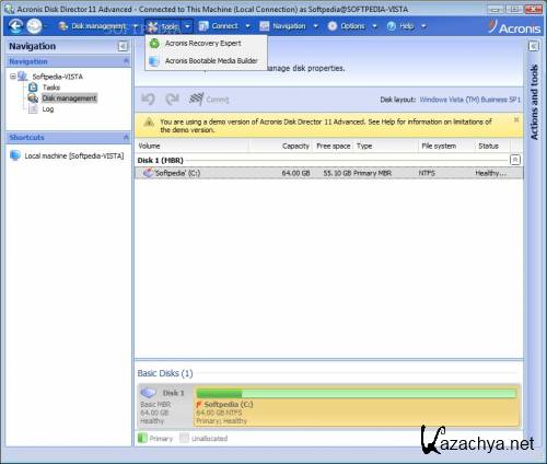 Acronis Disk Director Advanced Server v.11.0.12077 RUS -  