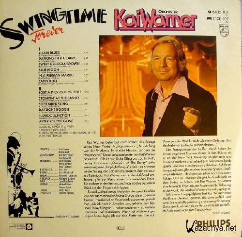 Kai Warner - Swingtime Forever (1981)