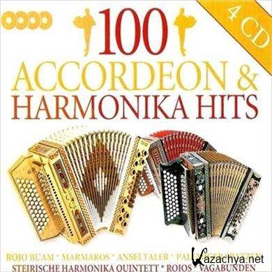 VA - 100 Accordeon and Harmonika Hits (2011). MP3 