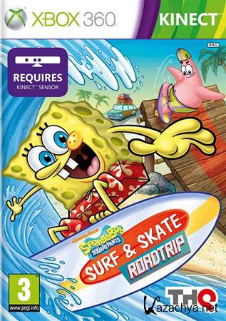 SpongeBob Surf & Skate Roadtrip (2011/Xbox 360/Kinect)