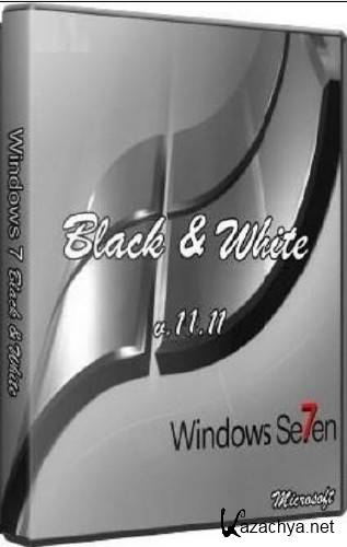 Windows 7 Black  White Sp1  x86 x64 2012