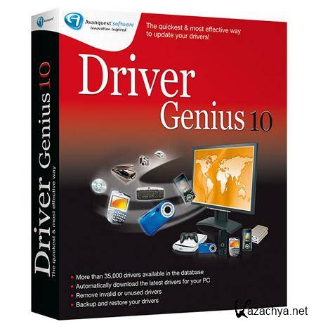 Driver Genius Professional 10.0.0.820 Final RePack by Alker (Rus)