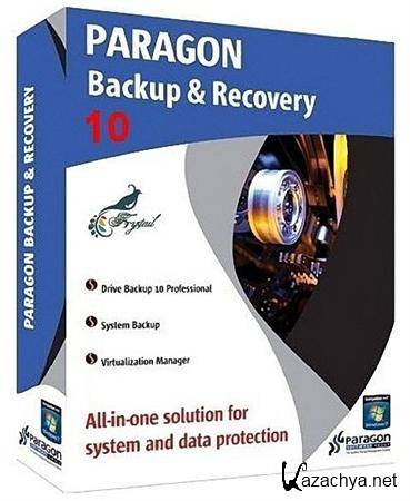 Paragon Backup and Recovery 11 10.0.17.13783 Compact Edition + Recovery Disc