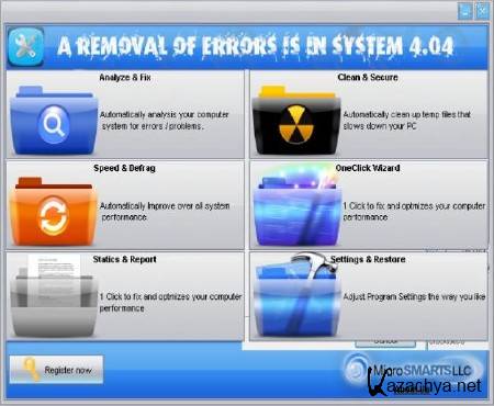 A removal of Errors is In System 4.04