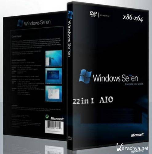 Microsoft Windows 7 SP1 AIO (22in1) LEGO November 2011 - CtrlSoft (2011/RUS/ENG/x86/x64)