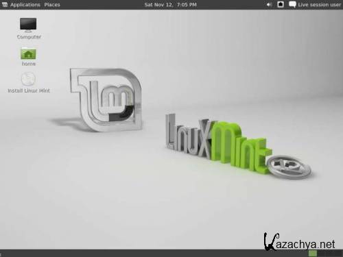 Linux Mint 12 RC [i386 + x64] (2xDVD)