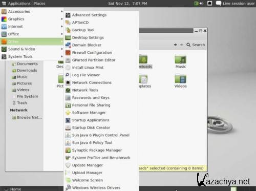 Linux Mint 12 RC [i386 + x64] (2xDVD)