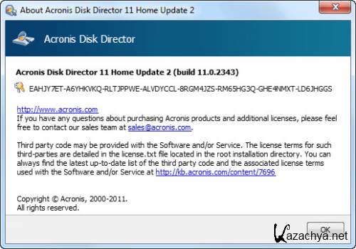 Acronis Disk Director 11.0.2343 Final + BootCD