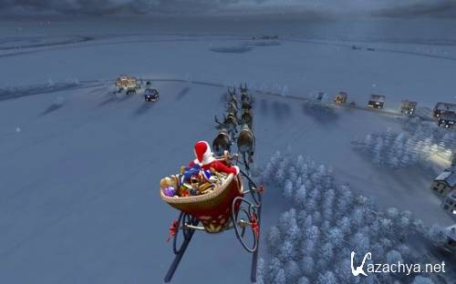 Santa Claus 3D Screensaver 1.1.0.2 (2011)