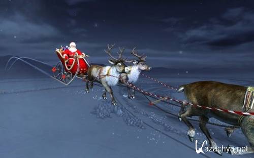 Santa Claus 3D Screensaver 1.1.0.2 (2011)