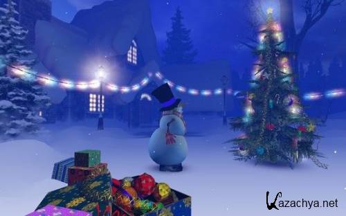 Christmas 3D Screensaver 1.0.0.8 (2011)