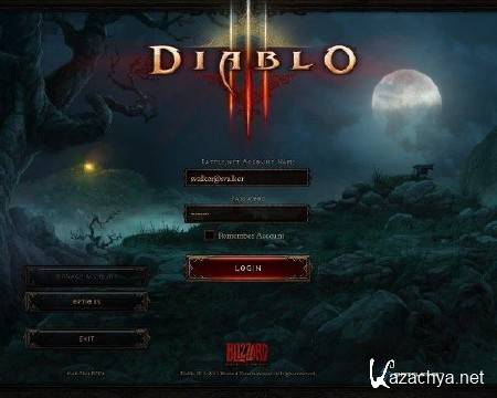 Diablo III /  3 v0.4.0.7841 (2011/Eng)