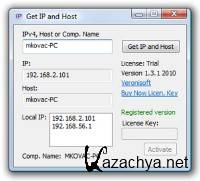 Get IP and Host 1.4.2 + Portable