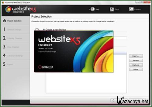 WebSite X5 Evolution 9.0.4.1748 Eng/Rus
