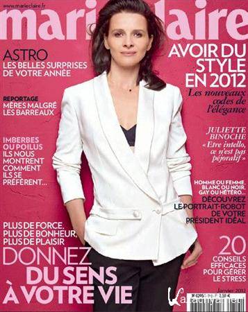 Marie Claire - Janvier 2012 (France)