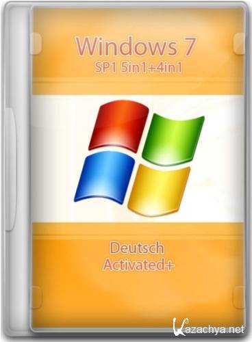 Windows 7 SP1 5in1+4in1 Deutsch (x86/x64) 02.12.2011