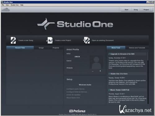 Studio One Pro 2011