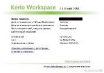 Kerio Workspace 1.1.0 2352 x86 [2011, MULTILANG + ] + Crack