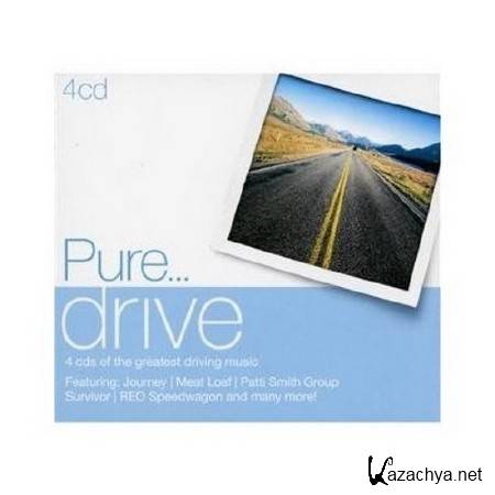 Pure... Drive - 4 Cds The Greatest Driving Music (2011, MP3)