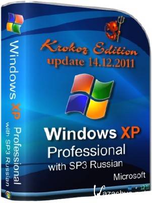 Windows XP Pro SP3 Rus VL Final 86 Krokoz Edition (  14.12.2011)
