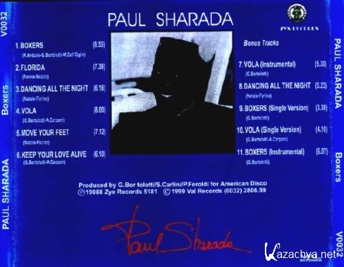 Paul Sharada -  Boxers - The Best Of 1984-88 (1999)