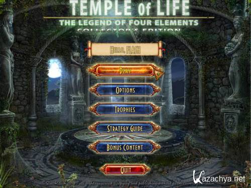 Temple of Life: The Legend of Four Elements Collector's Edition (2011/Eng)