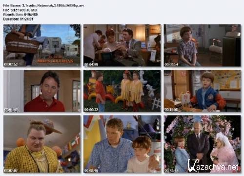  -1.2.3 /  / Problem Child / Trilogi (1990.1991.1995) DVDRip/2.02 Gb