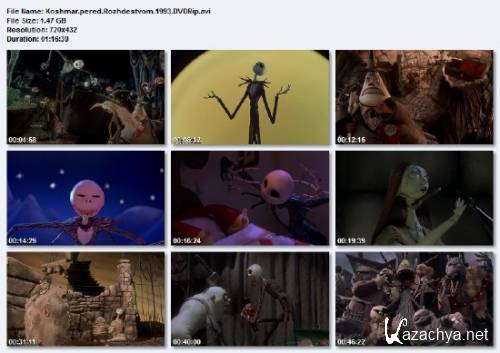    / The Nightmare Before Christmas (1993) DVDRip/1.47 Gb