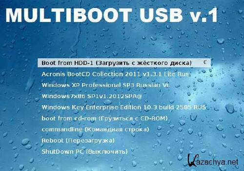   - MULTIBOOT USB 1.0 by extim (86/RUS/2012)