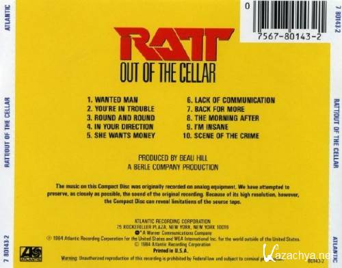 Ratt - Out Of The Cellar (1984)
