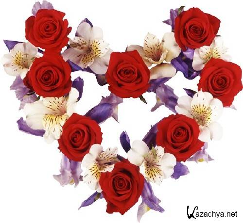 Фотосток: цветочное сердце Фотосток: цветочное сердце