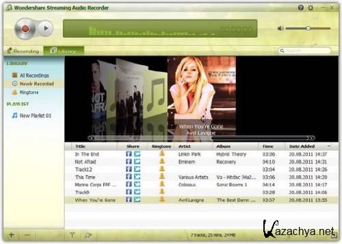 Wondershare Streaming Audio Recorder 2.0.2.0