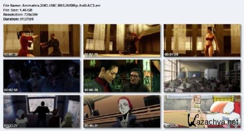  / The Animatrix (2003) DVDRip/1.46 Gb