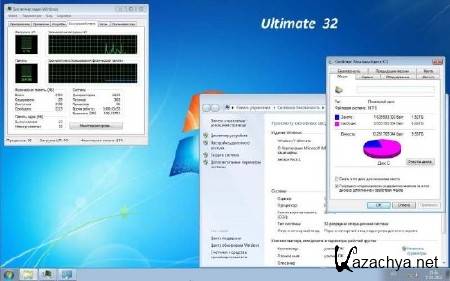 Microsoft Windows 7 EnterpriseN x86-x64 /Ultimate x86 SP1 RU "MicroWin" Update 01.02.2012